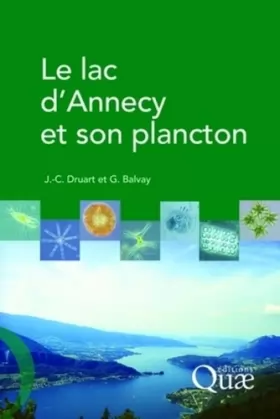 Couverture du produit · Le lac d'Annecy et son plancton