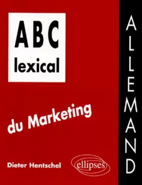 Couverture du produit · ABC lexical du marketing : Allemand