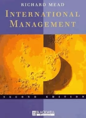 Couverture du produit · International Management: Cross-cultural Dimensions (Blackwell Business)