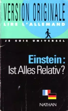 Couverture du produit · Einstein ist alles relativ