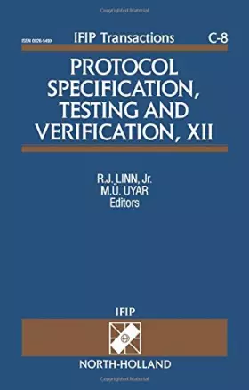 Couverture du produit · Protocol Specification, Testing and Verification, XII