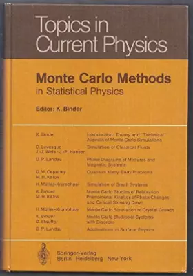 Couverture du produit · Monte Carlo methods in statistical physics (Topics in current physics)