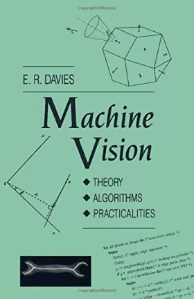 Couverture du produit · Machine Vision: Theory, Algorithms, Practicalities