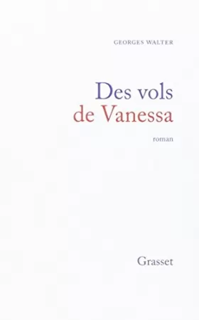 Couverture du produit · Des Vols de Vanessa