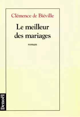 Couverture du produit · Le meilleur des mariages