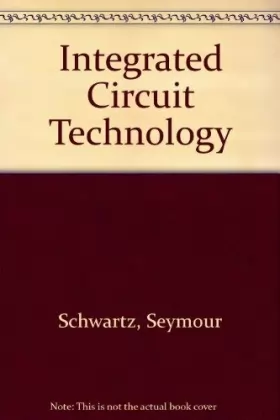 Couverture du produit · Integrated Circuit Technology