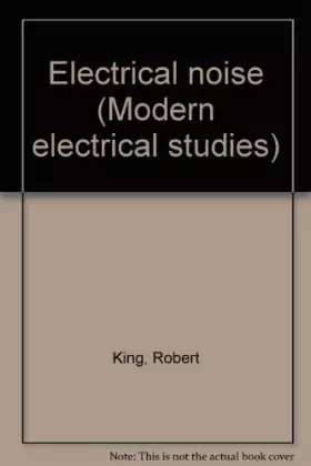 Couverture du produit · Electrical noise (Modern electrical studies)
