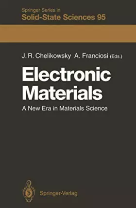 Couverture du produit · Electronic Materials: New Era in Materials Science