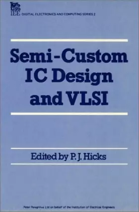 Couverture du produit · Semi-Custom Ic Design and Vlsi