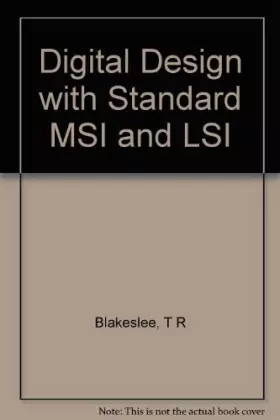 Couverture du produit · Digital Design with Standard MSI and LSI
