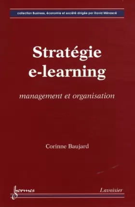 Couverture du produit · Stratégie e-learning : management et organisation