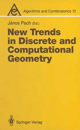 Couverture du produit · New Trends in Discrete and Computational Geometry
