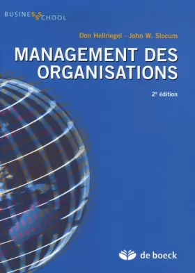 Couverture du produit · Management des organisations