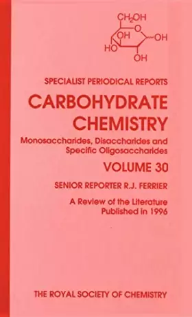 Couverture du produit · Carbohydrate Chemistry (30)