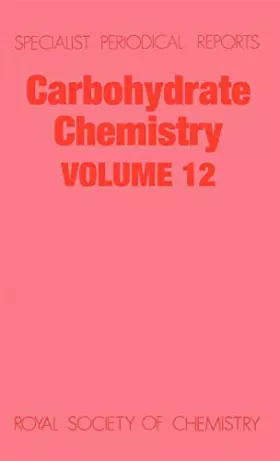Couverture du produit · Carbohydrate Chemistry (12)
