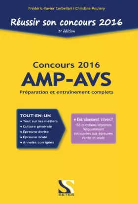 Couverture du produit · Réussir son concours AMP-AVS 2016 - Tout-en-un