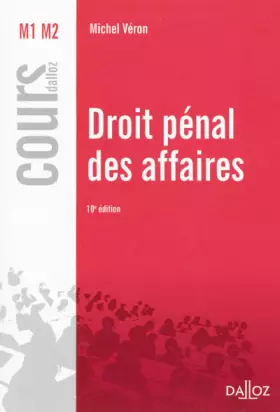 Couverture du produit · Droit pénal des affaires - 10e éd.