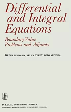 Couverture du produit · Differential and Integral Equations: Boundary Value Problems and Adjoints