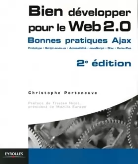 Couverture du produit · Bien développer pour le Web 2.0 : Bonnes pratiques Ajax
