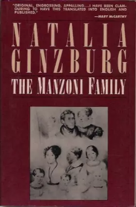 Couverture du produit · The Manzoni Family