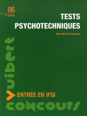 Couverture du produit · Tests psychotechniques : Entrée en IFSI