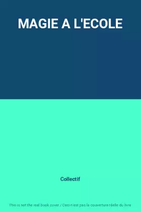 Couverture du produit · MAGIE A L'ECOLE