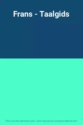 Couverture du produit · Frans - Taalgids