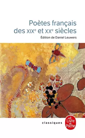 Couverture du produit · Poètes français des XIXe et XXe siècles
