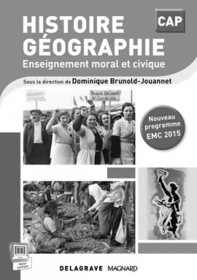 Couverture du produit · Histoire Géographie EMC Pochette CAP (2015) - Livre du professeur