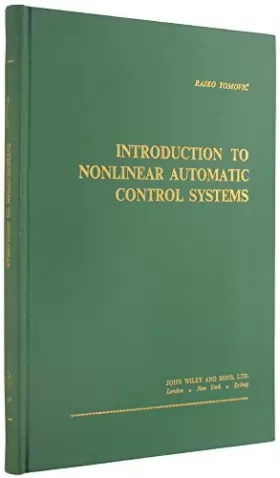 Couverture du produit · Introduction to Nonlinear Automatic Control Systems