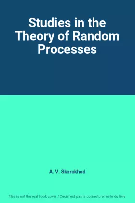 Couverture du produit · Studies in the Theory of Random Processes