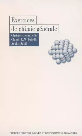 Couverture du produit · Exercices de chimie générale