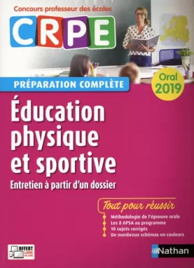 Couverture du produit · Education physique et sportive - Oral 2019 - Préparation complète - CRPE