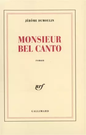 Couverture du produit · Monsieur Bel Canto