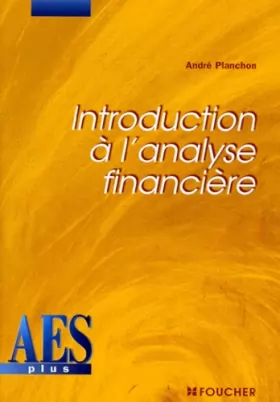 Couverture du produit · Introduction à l'analyse financière