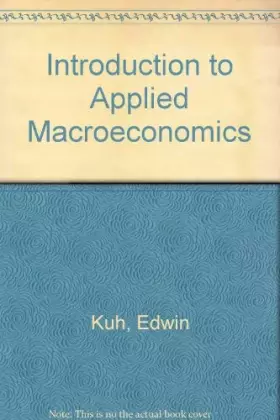 Couverture du produit · Introduction to Applied Macroeconomics