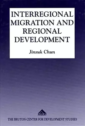 Couverture du produit · Interregional Migration and Regional Development