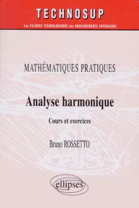 Couverture du produit · Analyse harmonique : Mathématiques pratiques