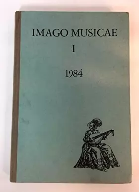 Couverture du produit · Imago Musicae : International yearbook of musical iconography