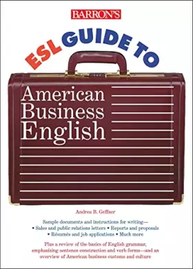 Couverture du produit · ESL Guide to American Business English