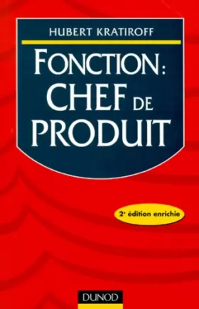 Couverture du produit · FONCTION CHEF DE PRODUIT. 2ème édition