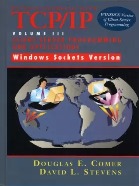 Couverture du produit · Internetworking with TCP/IP Vol. III Client-Server Programming and Applications-Windows Sockets Version: United States Edition