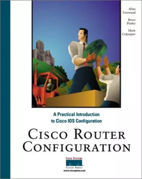 Couverture du produit · Cisco Router Configuration