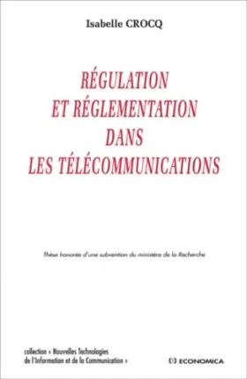 Couverture du produit · Régulation et réglementation dans les télécommunications