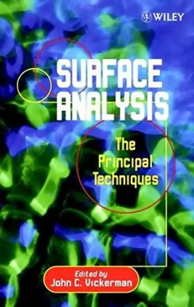 Couverture du produit · Surface Analysis – The Principal Techniques