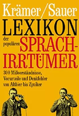 Couverture du produit · Lexikon der populären Sprachirrtümer
