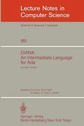 Couverture du produit · Diana. an Intermediate Language for Ada: Revised Version