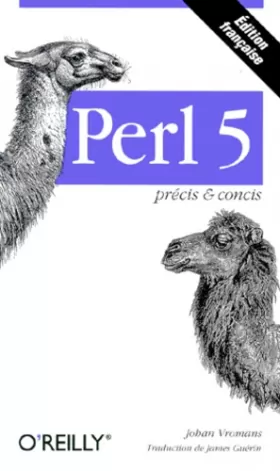 Couverture du produit · Précis & Concis : Perl 5, 2e édition