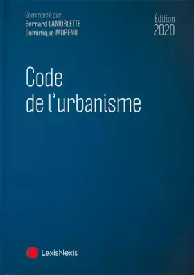 Couverture du produit · Code de l'urbanisme 2020