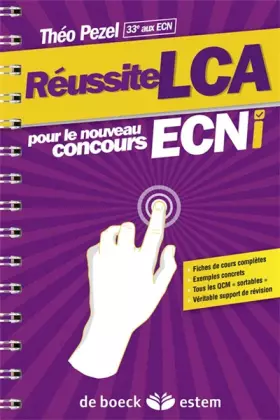 Couverture du produit · Réussite LCA pour le nouveau concours ECNi